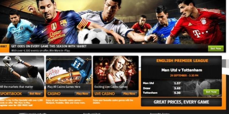 188bet là sân chơi cá cược đang nổi tiếng trong cộng đồng